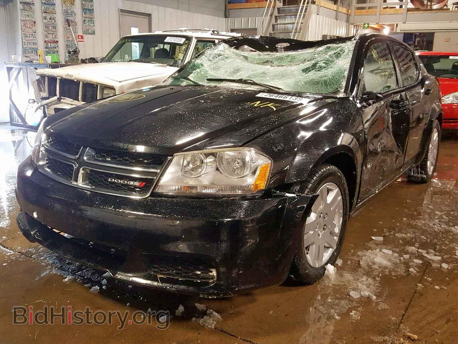 2013 DODGE AVENGER - VIN: 1C3CDZAB8DN650827 - Фото 2