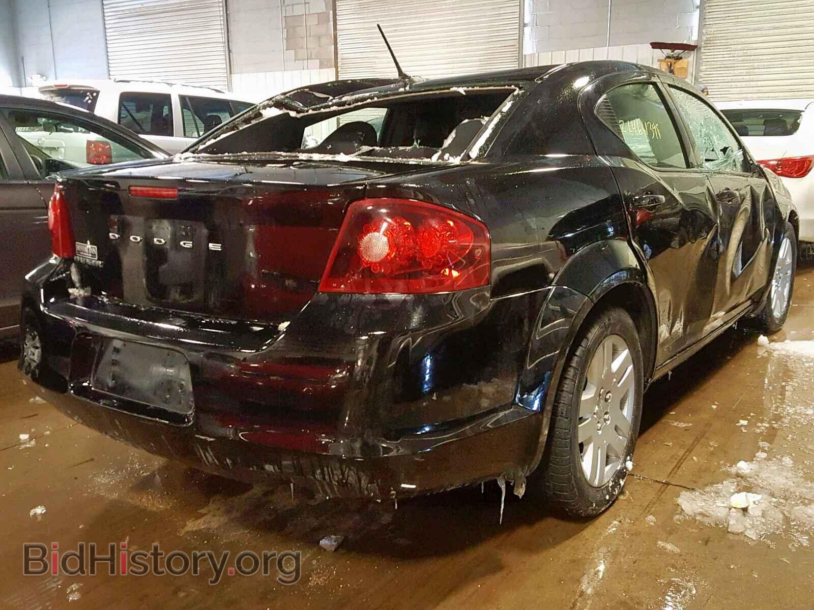 2013 DODGE AVENGER - VIN: 1C3CDZAB8DN650827 - Фото 4