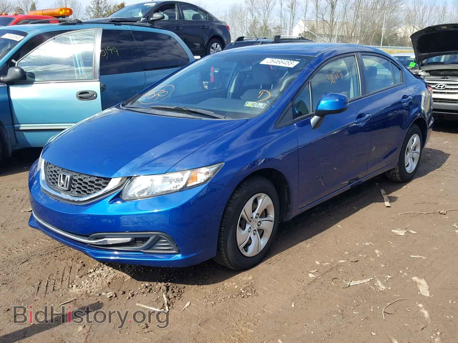 2013 HONDA CIVIC - VIN: 19XFB2F58DE213424 - Фото 2