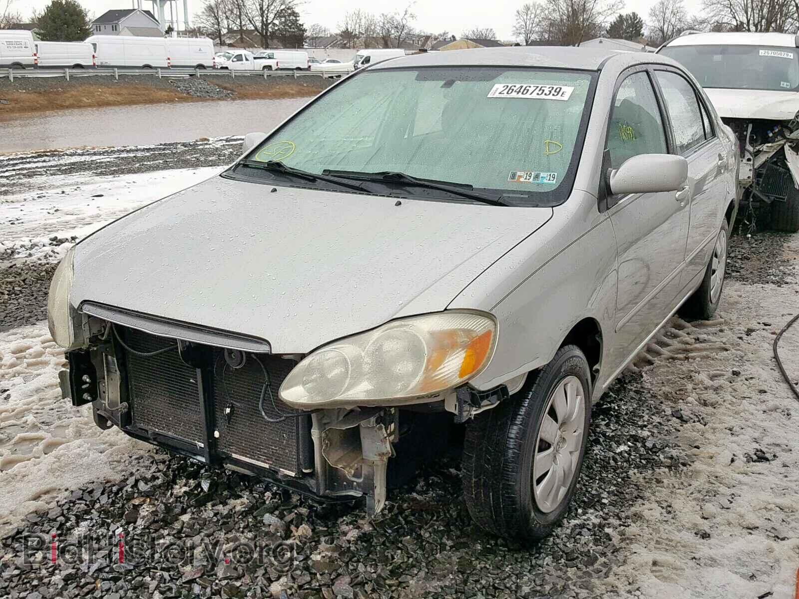 2003 TOYOTA COROLLA - VIN: 2T1BR32E63C021681 - Фото 2