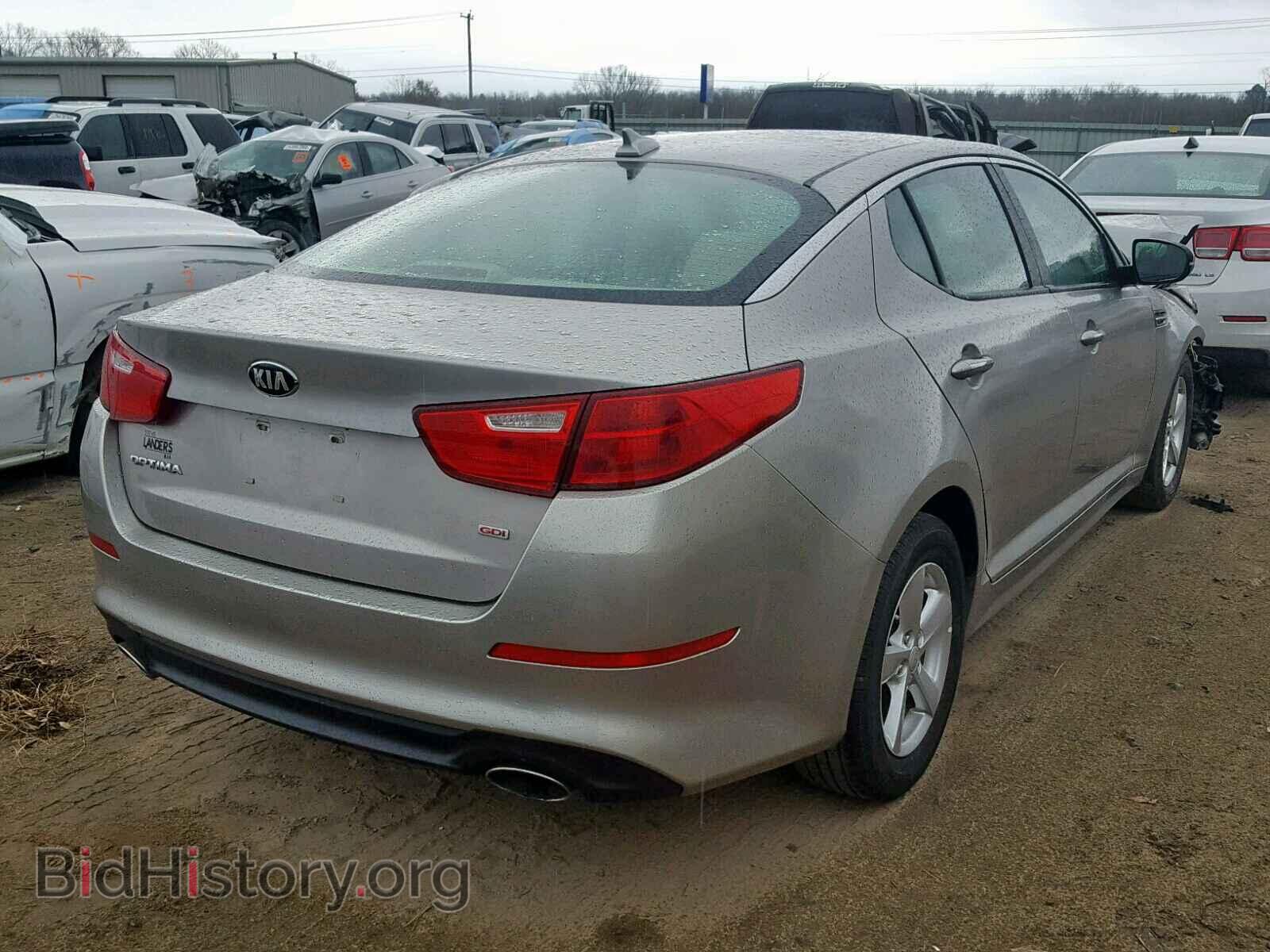 2015 KIA OPTIMA - VIN: 5XXGM4A71FG481955 - Фото 4