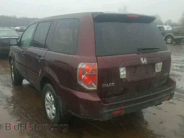 2007 HONDA PILOT - VIN: 2HKYF18127H519343 - Фото 3