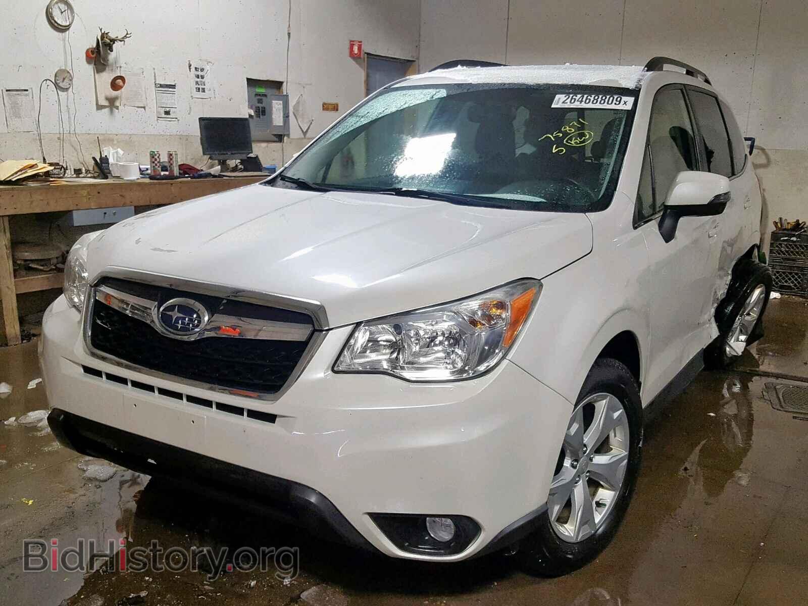 2014 SUBARU FORESTER - VIN: JF2SJAMCXEH417118 - Фото 2