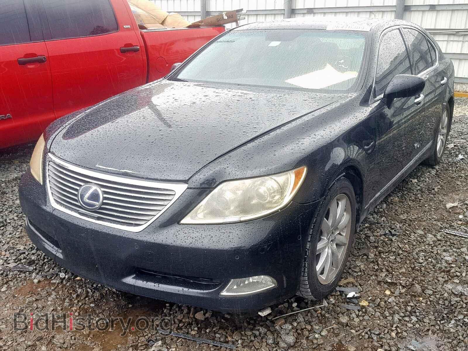 2008 LEXUS LS460 - VIN: JTHBL46F685078153 - Фото 2