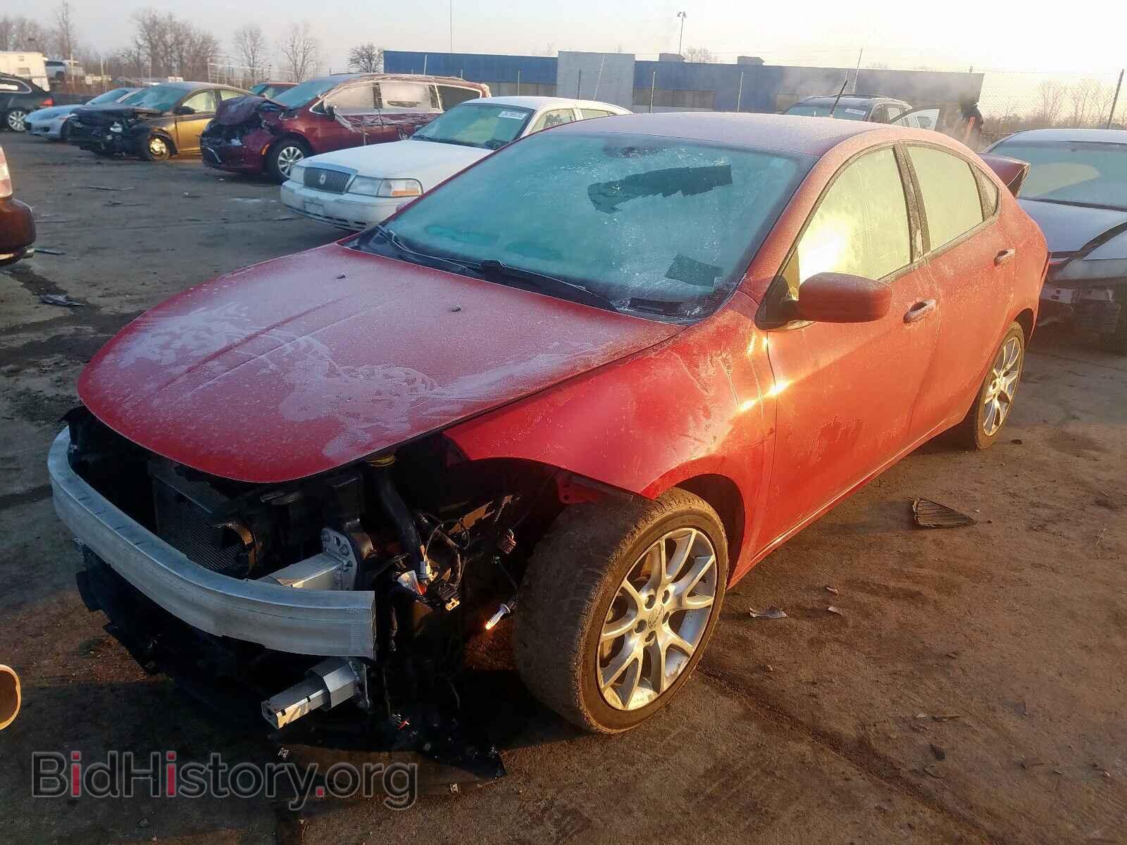 2013 DODGE DART - VIN: 1C3CDFBA9DD307504 - Фото 2