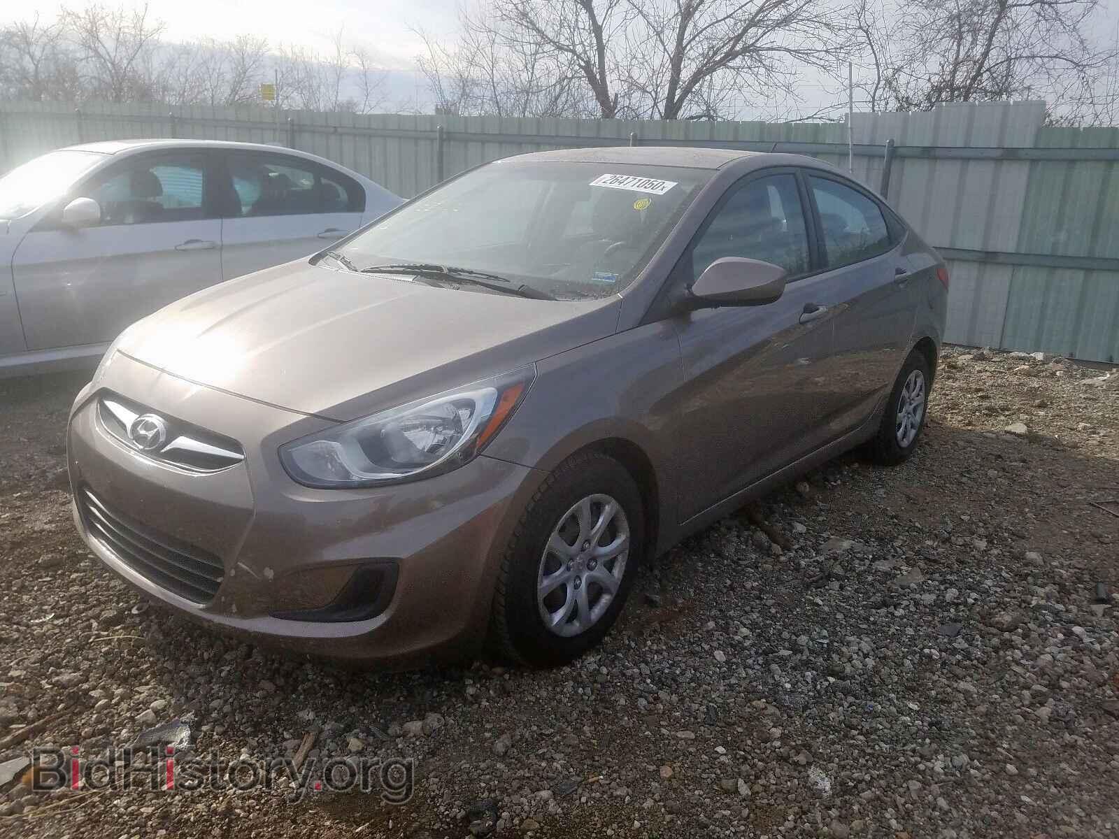 2013 HYUNDAI ACCENT - VIN: KMHCT4AE5DU531100 - Фото 2