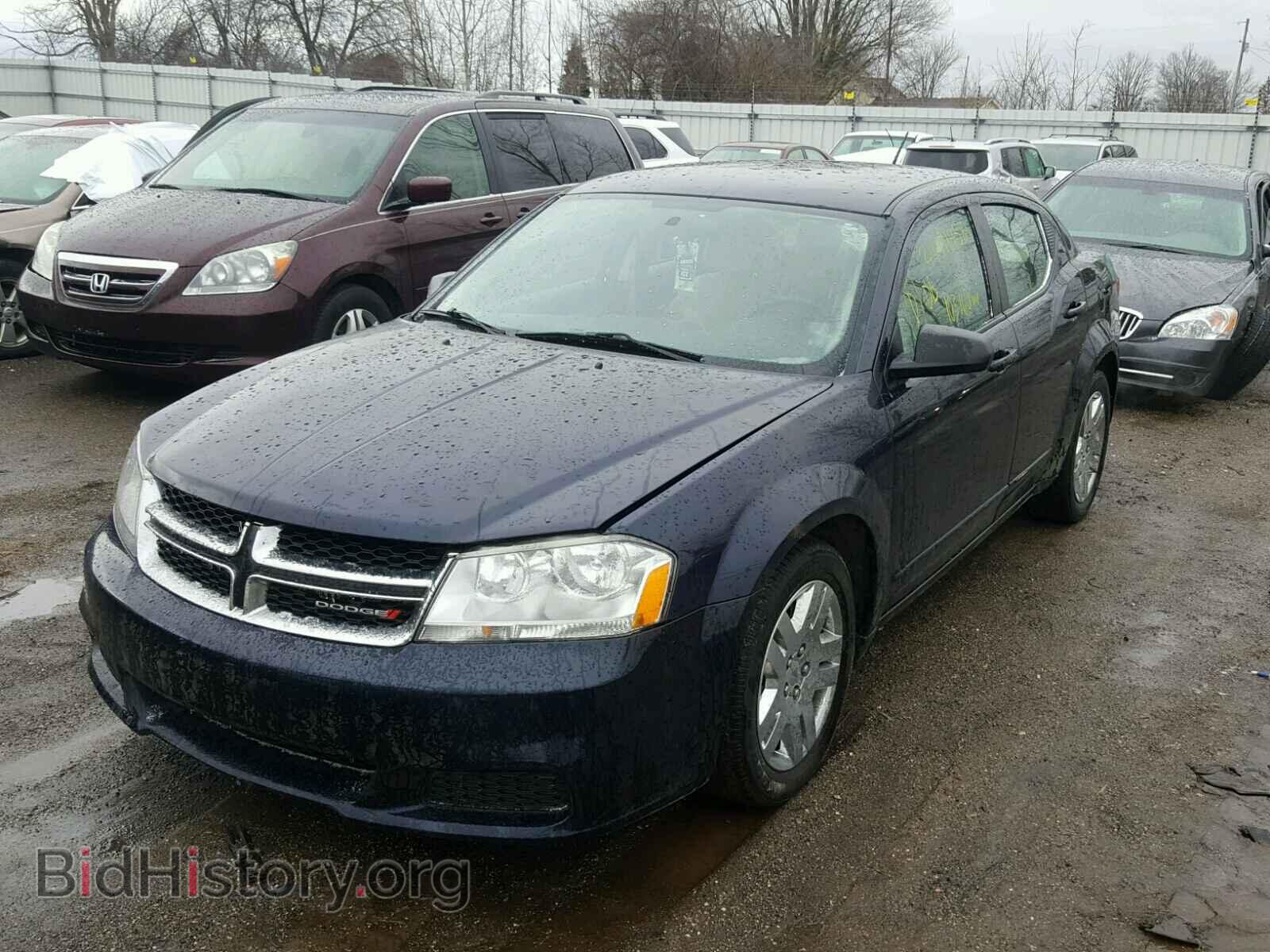 2012 DODGE AVENGER - VIN: 1C3CDZAG7CN258691 - Фото 2
