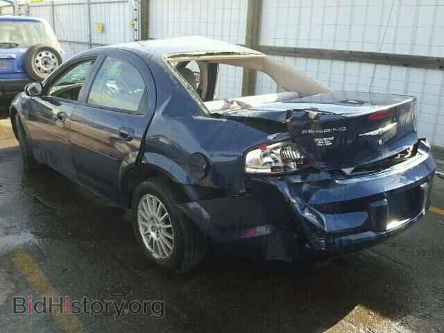 2006 CHRYSLER SEBRING - VIN: 1C3EL46X06N252744 - Фото 3