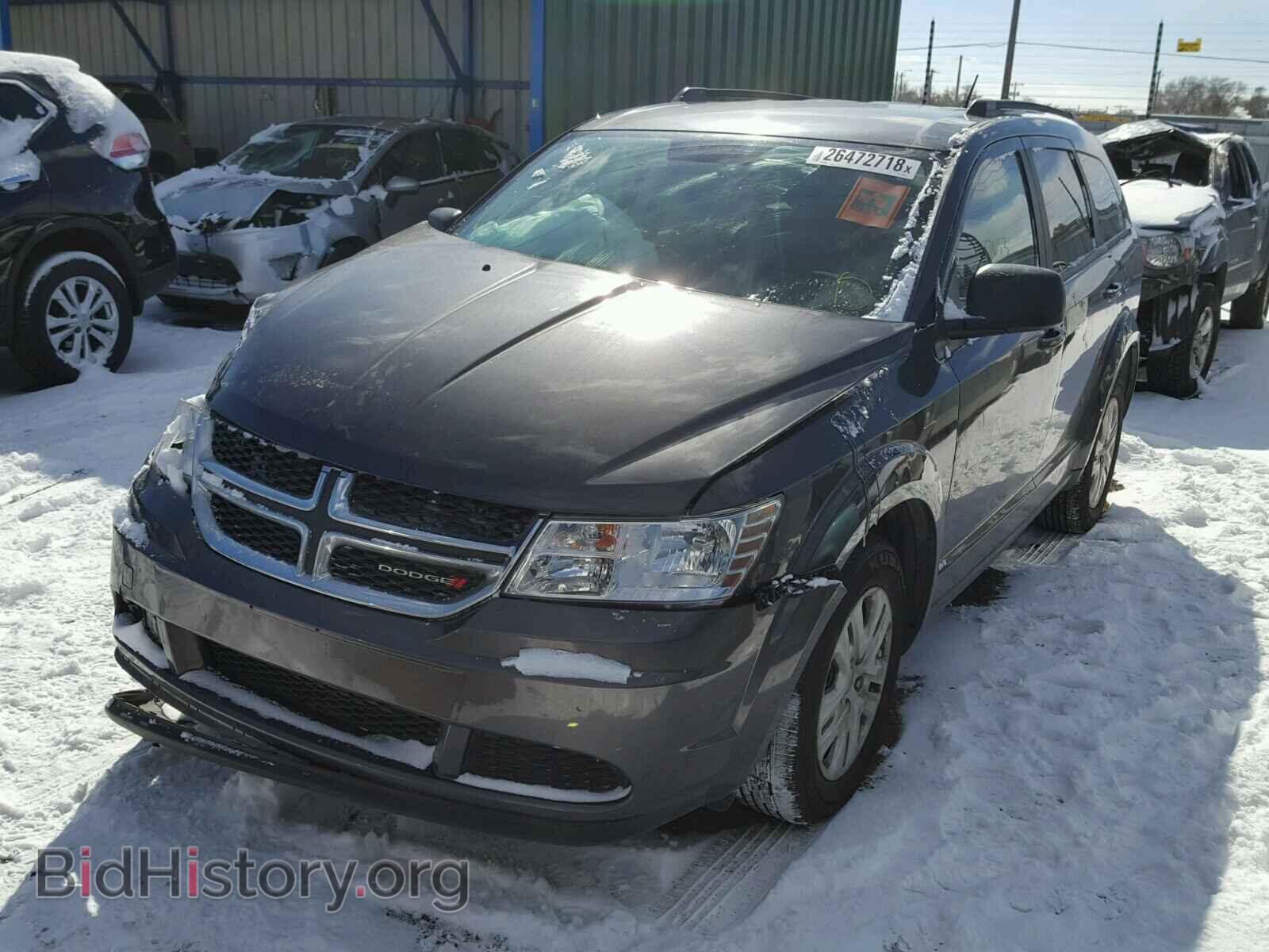 2017 DODGE JOURNEY - VIN: 3C4PDDAG1HT555091 - Фото 2