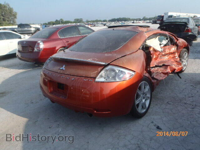2006 MITSUBISHI ECLIPSE - VIN: 4A3AK34T96E014511 - Фото 4
