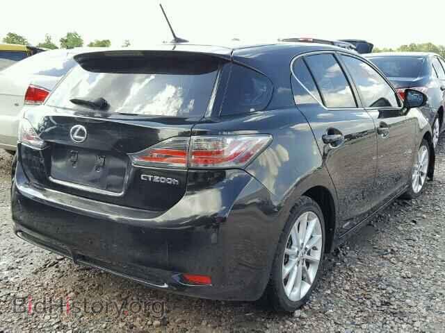 2011 LEXUS CT 200 - VIN: JTHKD5BH6B2032423 - Фото 4
