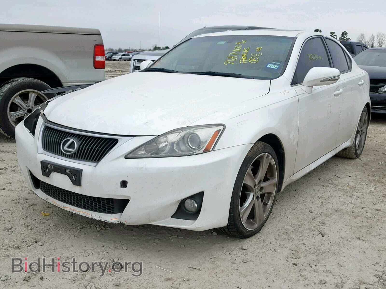 2012 LEXUS IS 250 - VIN: JTHBF5C26C5182052 - Фото 2