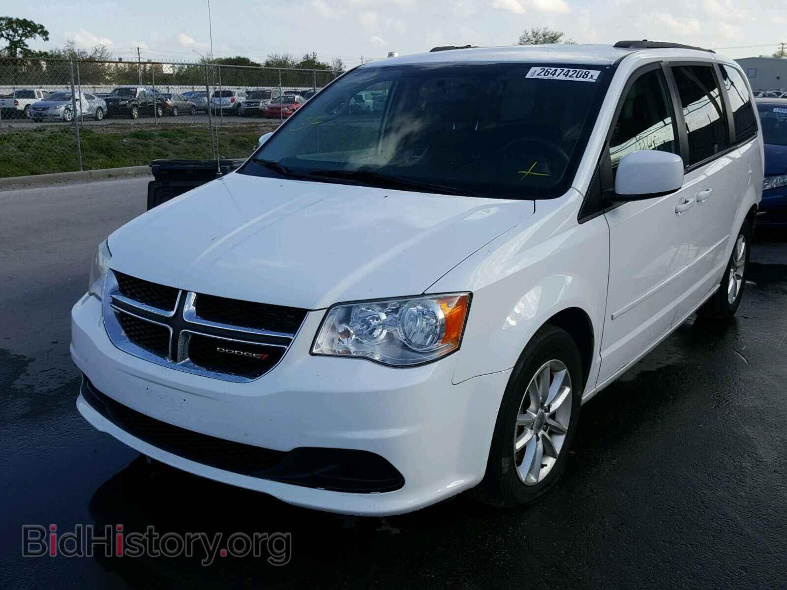 2014 DODGE CARAVAN - VIN: 2C4RDGCG7ER349232 - Фото 2