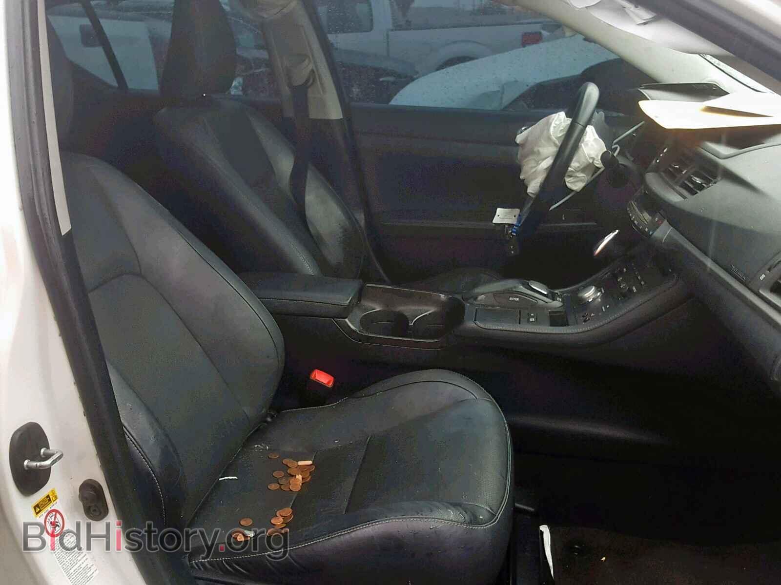 2011 LEXUS CT 200 - VIN: JTHKD5BH2B2042527 - Фото 5