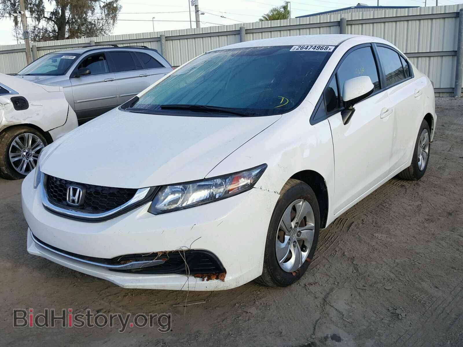 2013 HONDA CIVIC - VIN: 19XFB2F5XDE035600 - Фото 2