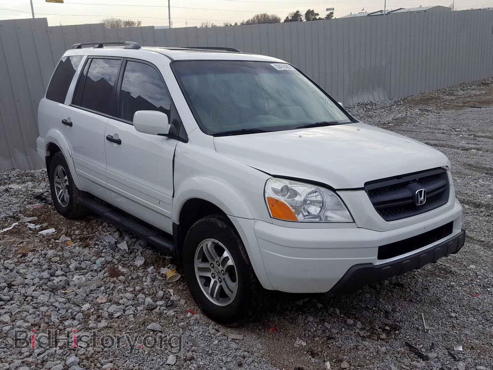 Фотография 2HKYF18525H532710 - HONDA PILOT 2005