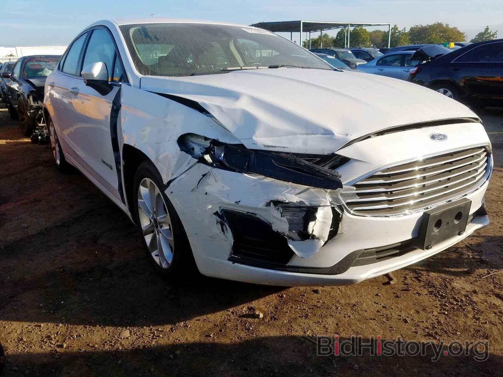 Фотография 3FA6P0LU5KR208162 - FORD FUSION SE 2019