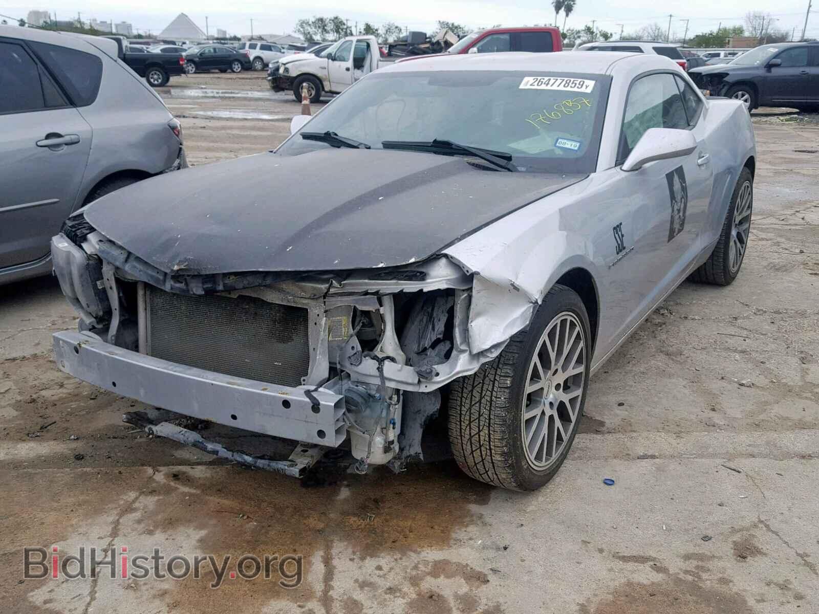 2012 CHEVROLET CAMARO - VIN: 2G1FB1E36C9176857 - Фото 2