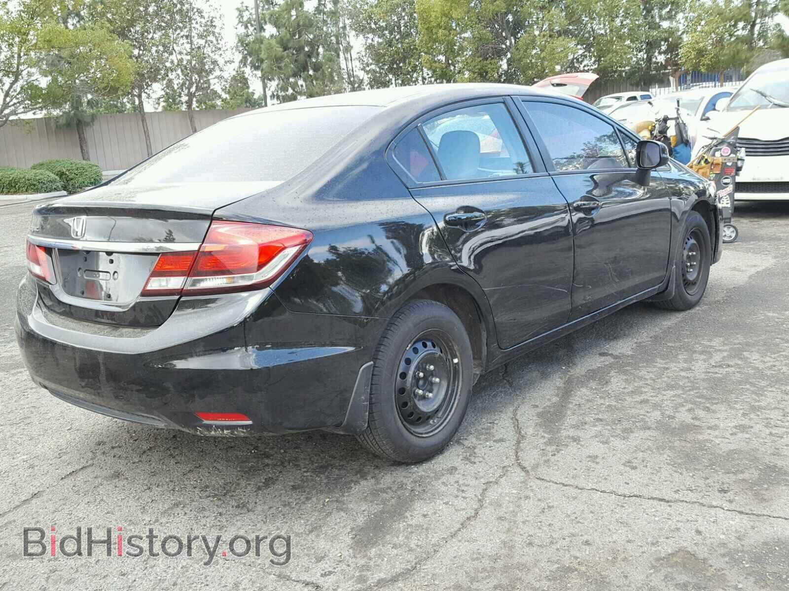 2013 HONDA CIVIC - VIN: 19XFB2F51DE221087 - Фото 4