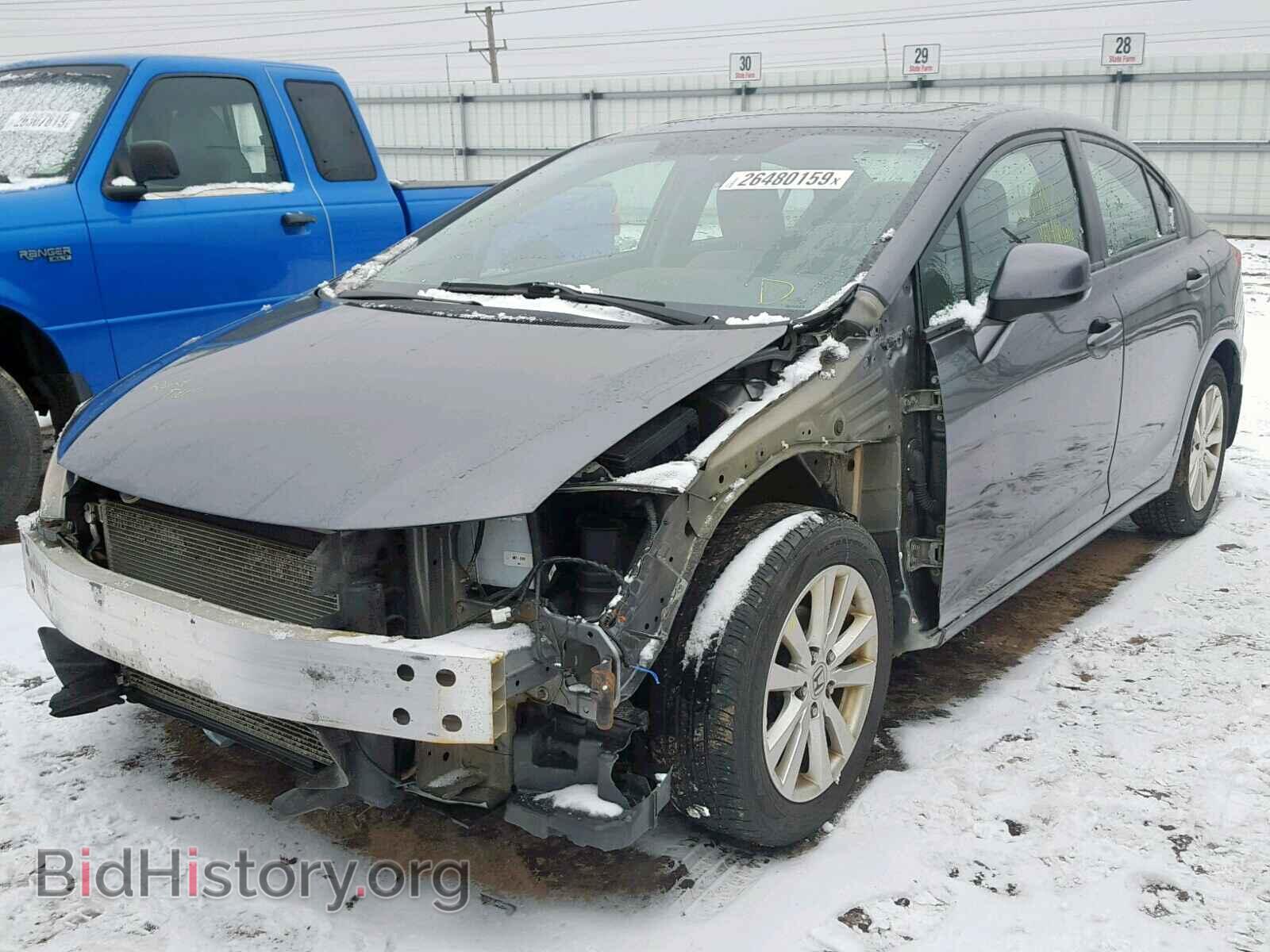 2012 HONDA CIVIC - VIN: 19XFB2F84CE019336 - Фото 2