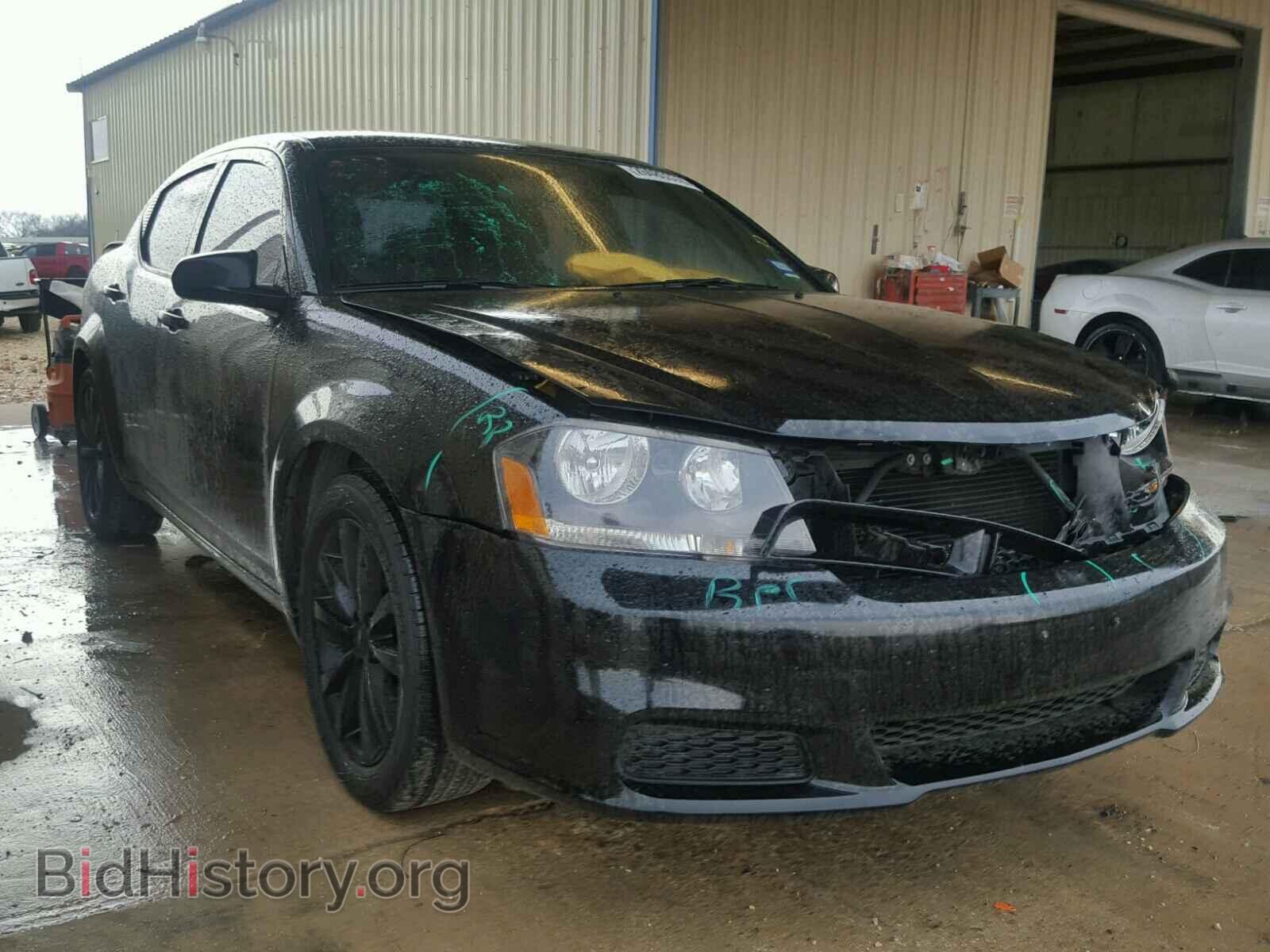 Фотография 1C3CDZAG7DN753054 - DODGE AVENGER 2013