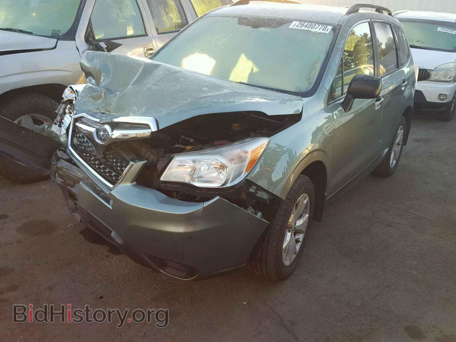 2016 SUBARU FORESTER - VIN: JF2SJABC0GH433706 - Фото 2