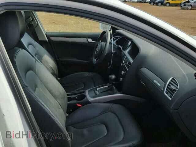 2013 AUDI A4 - VIN: WAUBFCFL6DN033830 - Фото 5