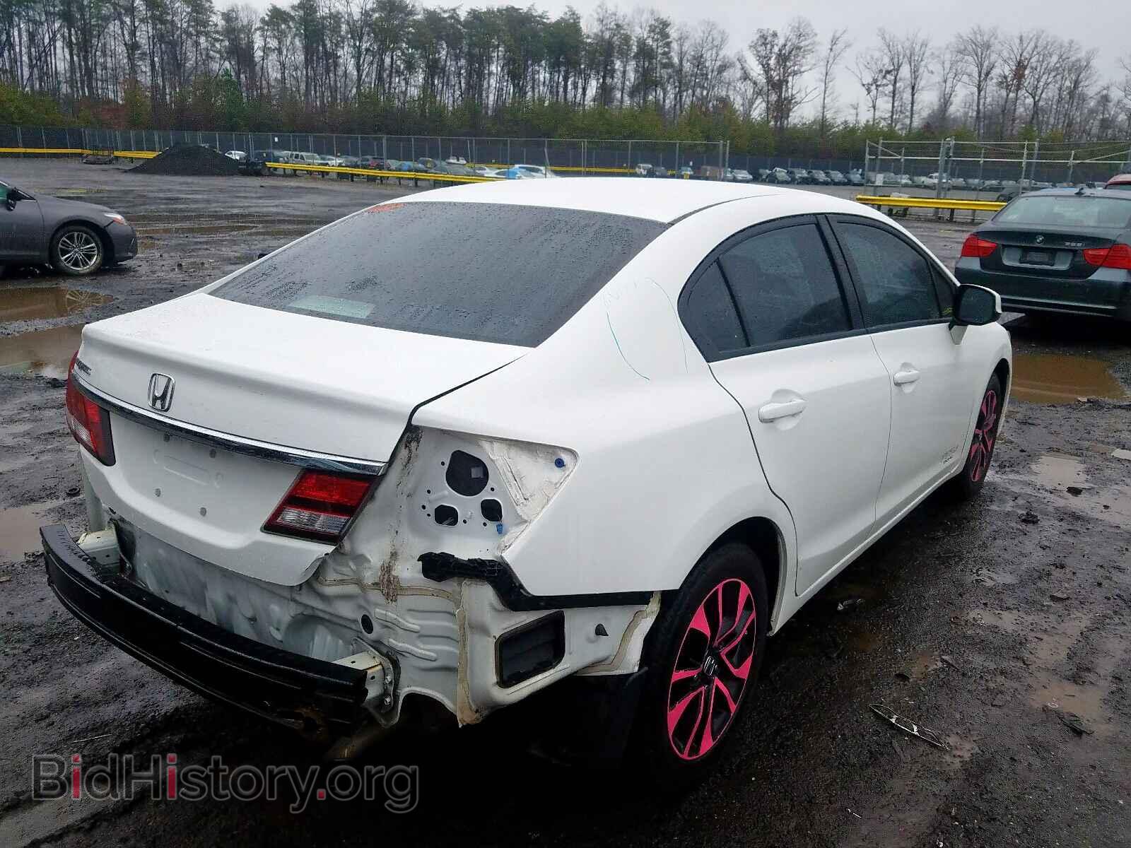 2013 HONDA CIVIC - VIN: 19XFB2F81DE239034 - Фото 4