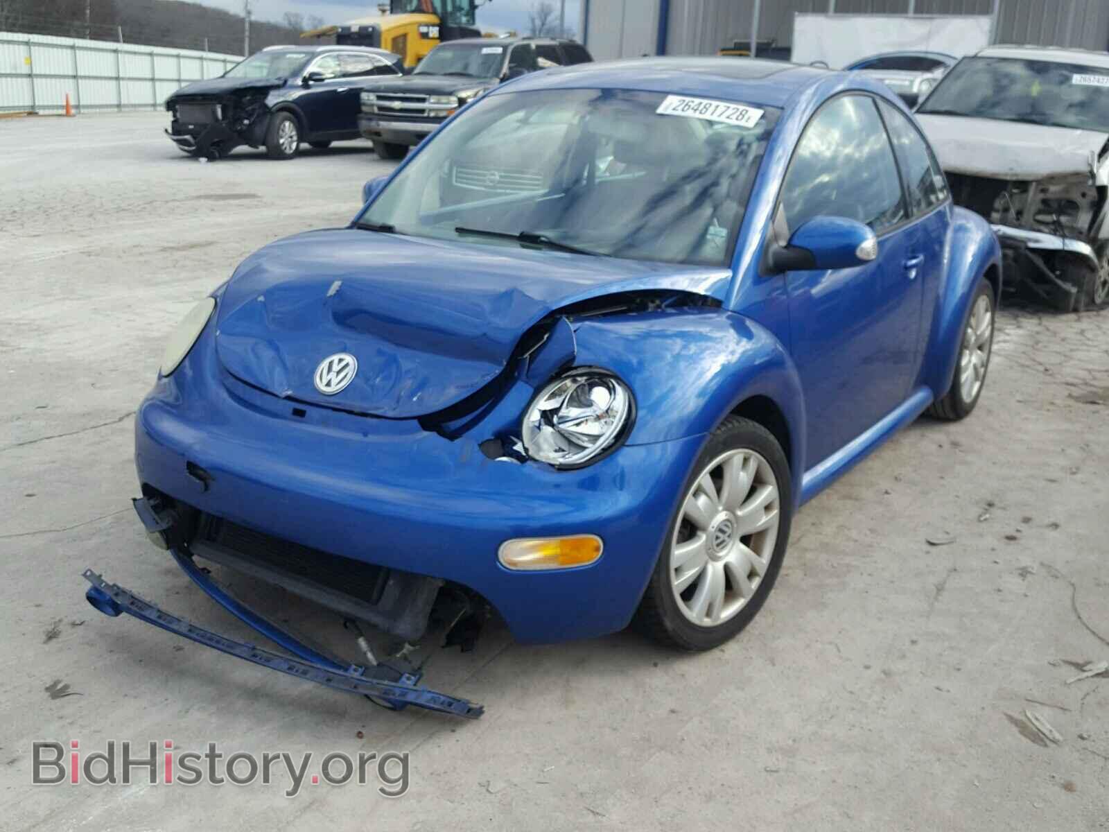 2003 VOLKSWAGEN BEETLE - VIN: 3VWCD21C33M431663 - Фото 2