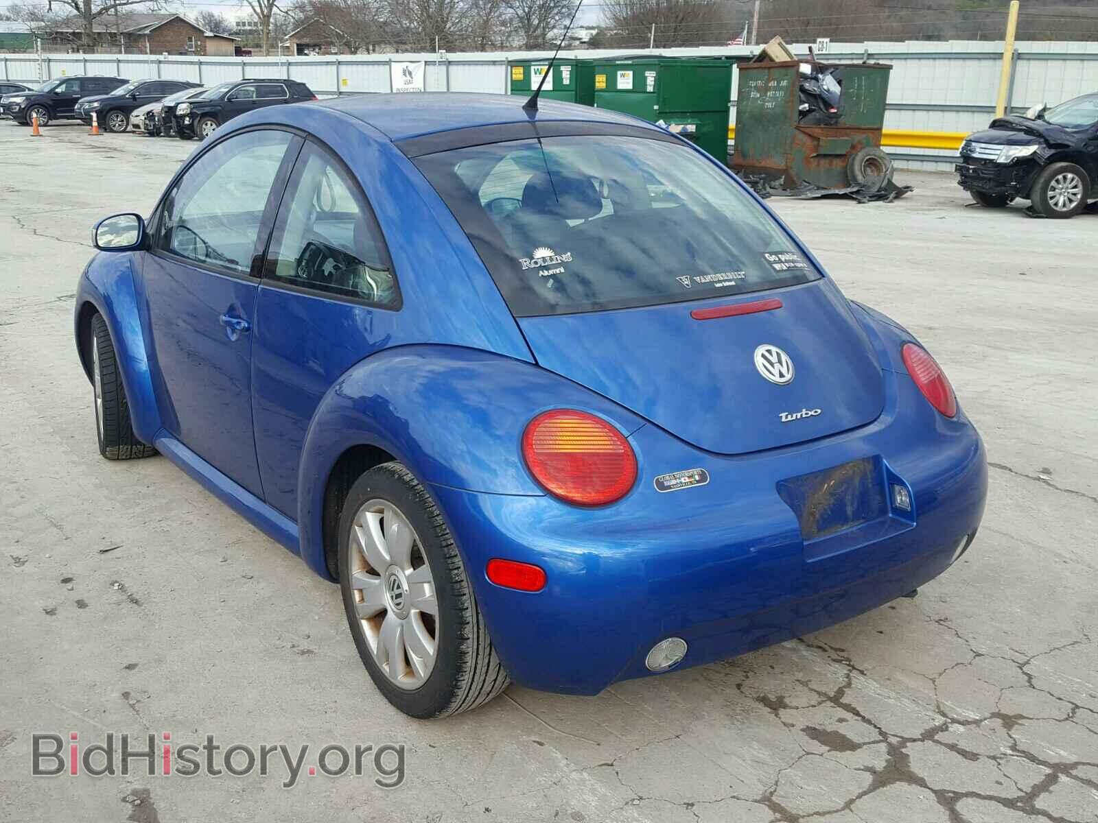 2003 VOLKSWAGEN BEETLE - VIN: 3VWCD21C33M431663 - Фото 3
