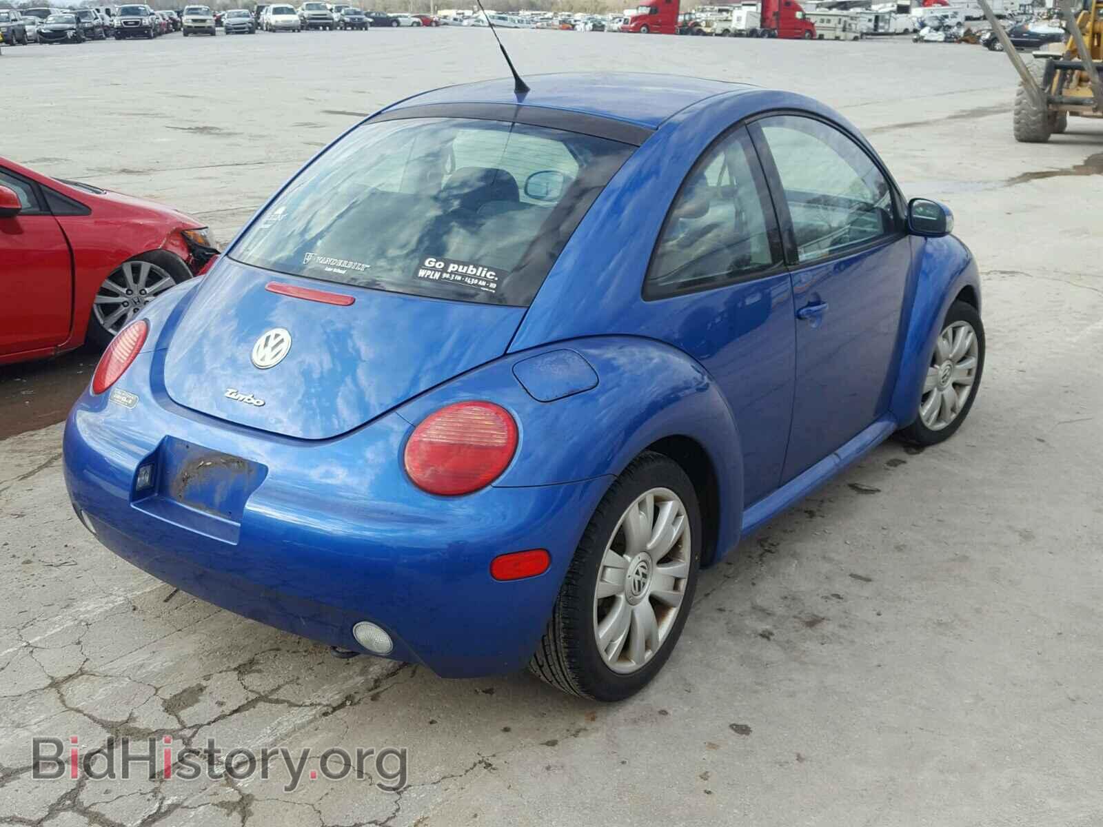 2003 VOLKSWAGEN BEETLE - VIN: 3VWCD21C33M431663 - Фото 4
