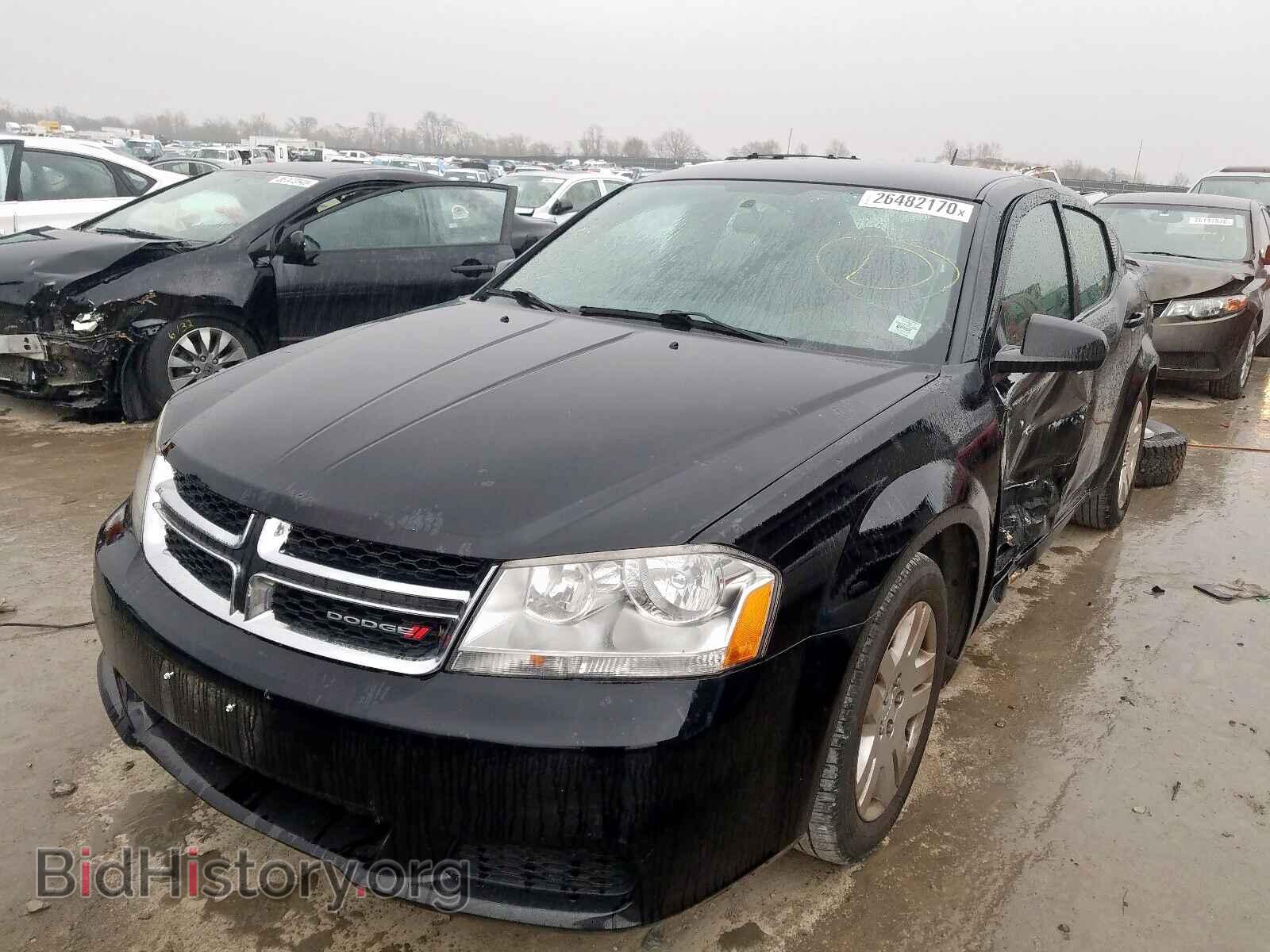 2014 DODGE AVENGER - VIN: 1C3CDZAB5EN126729 - Photo 2