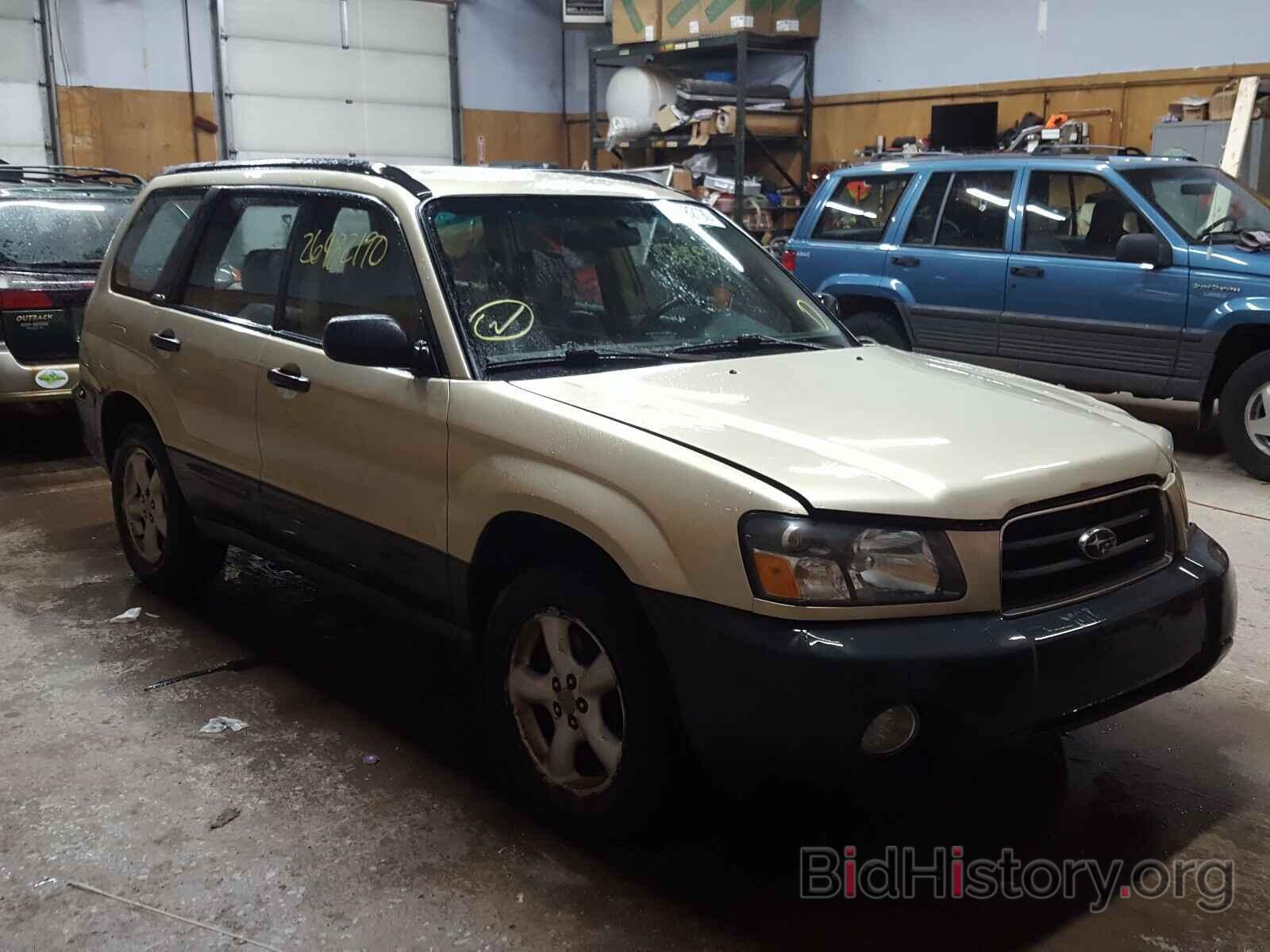 Photo JF1SG63683H737322 - SUBARU FORESTER 2003