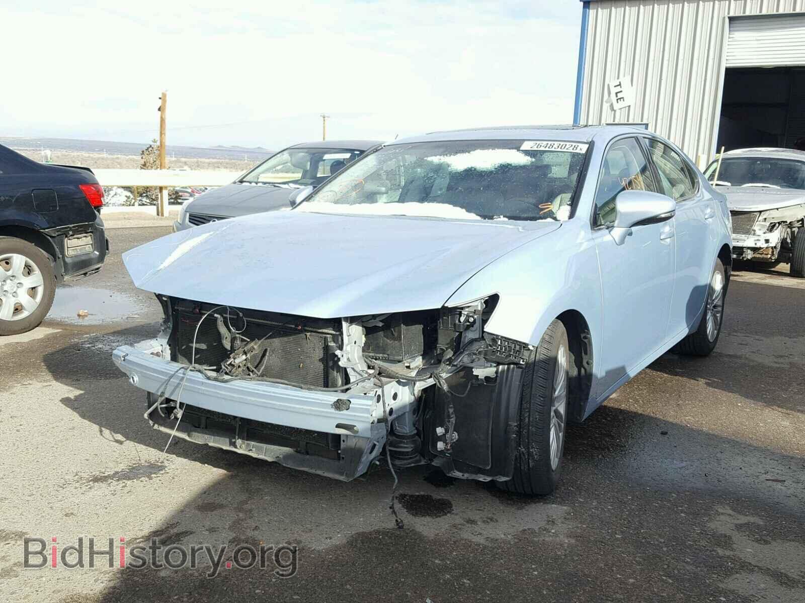 2013 LEXUS ES350 - VIN: JTHBK1GG7D2000663 - Фото 2