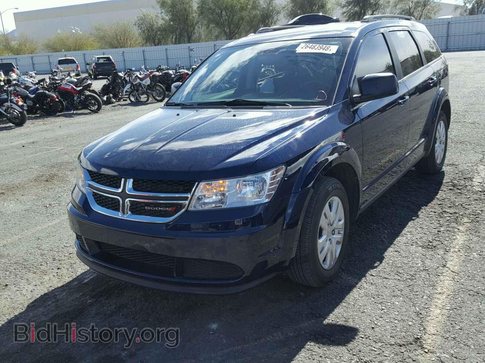 2017 DODGE JOURNEY - VIN: 3C4PDCAB4HT521869 - Фото 2