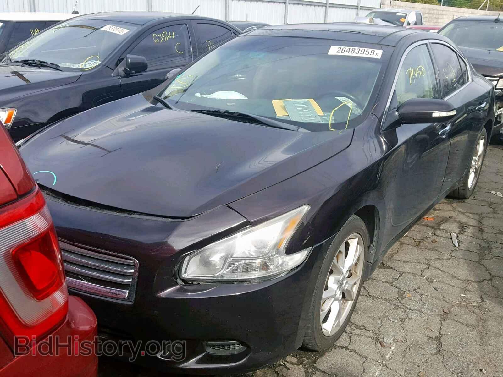 2012 NISSAN MAXIMA S - VIN: 1N4AA5AP6CC806864 - Фото 2