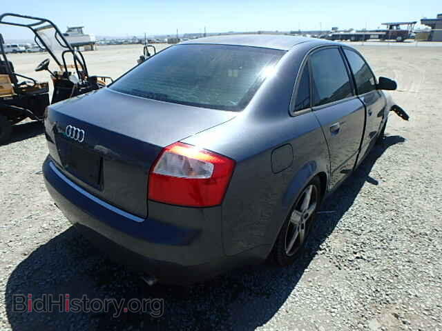 2002 AUDI A4 - VIN: WAUJC68E12A292167 - Фото 4