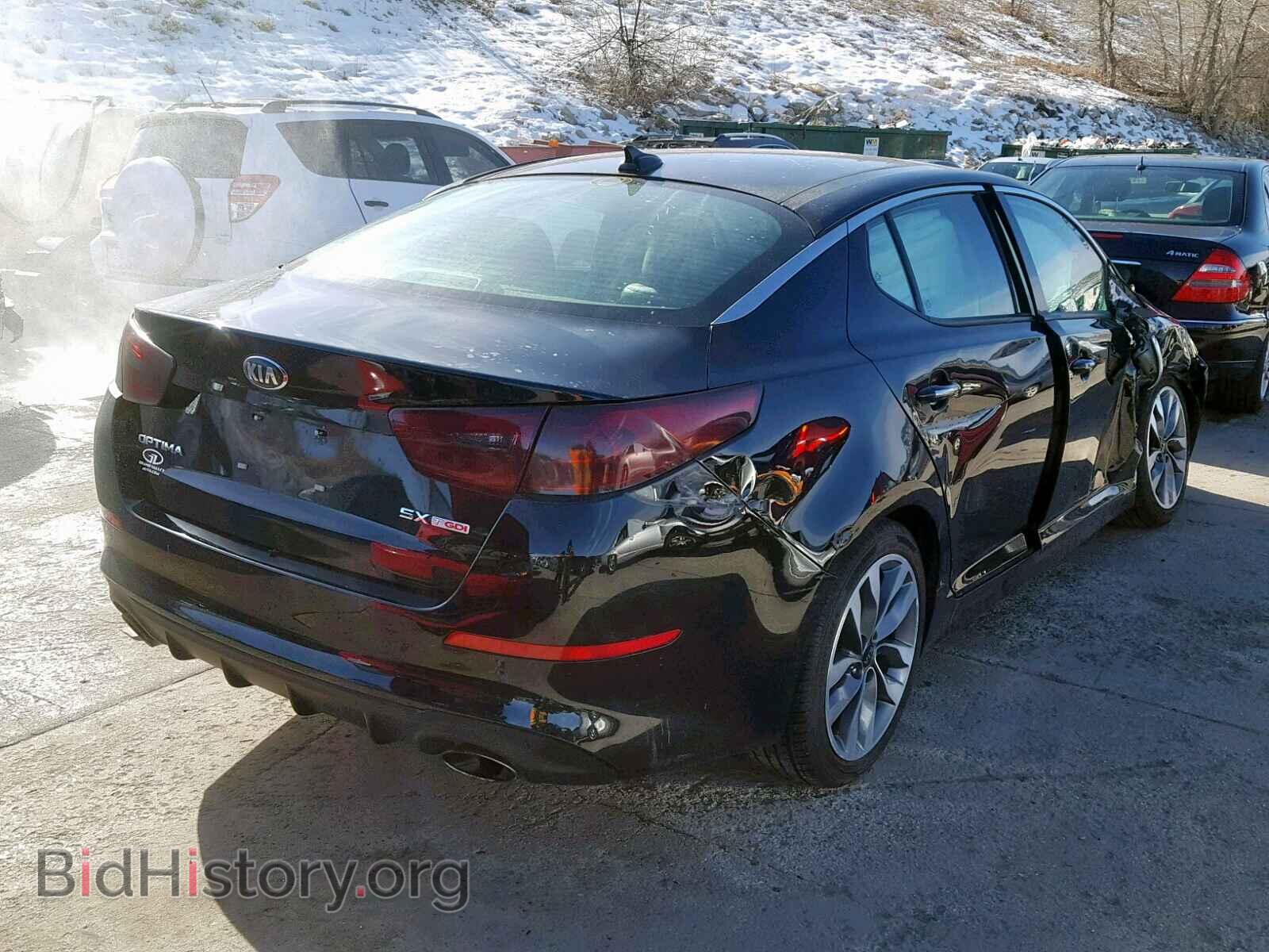 2014 KIA OPTIMA - VIN: 5XXGR4A61EG336454 - Фото 4