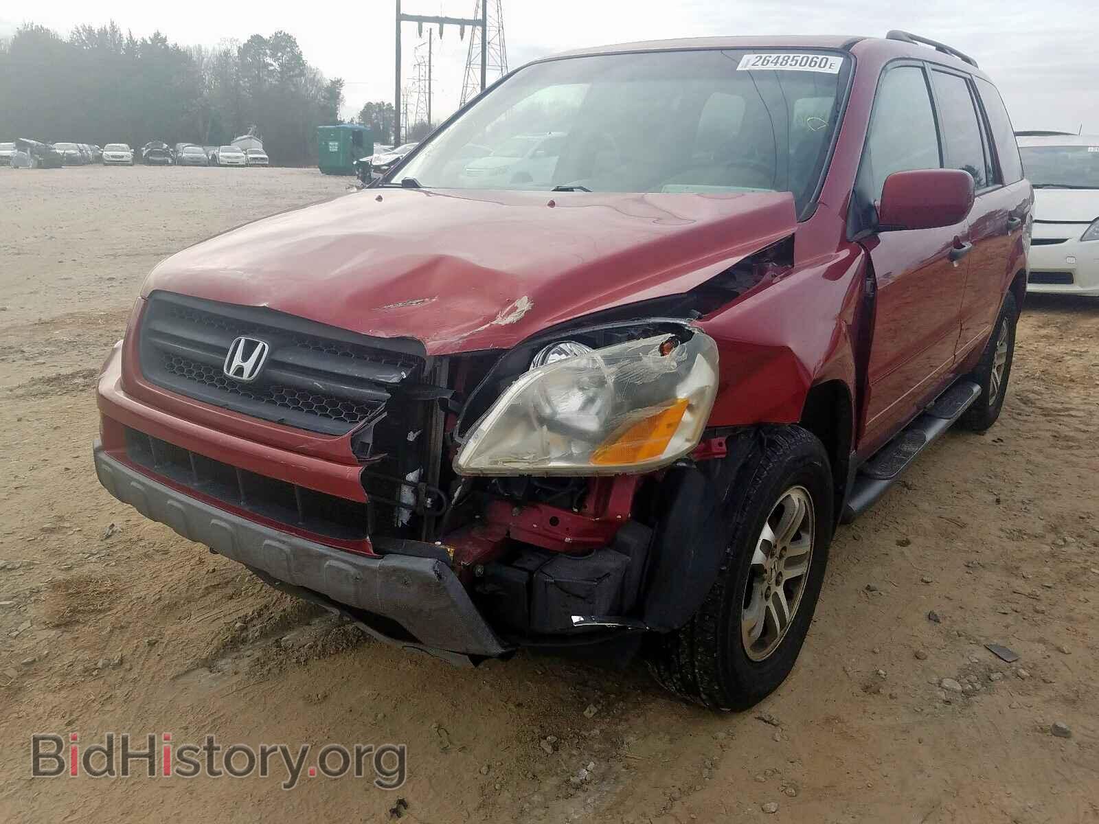 2005 HONDA PILOT - VIN: 5FNYF18655B005977 - Фото 2