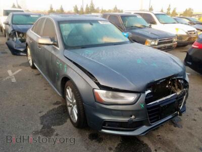 2014 Audi A4 A4 Premium, серый — VIN WAUEFAFL1EA061013, Copart