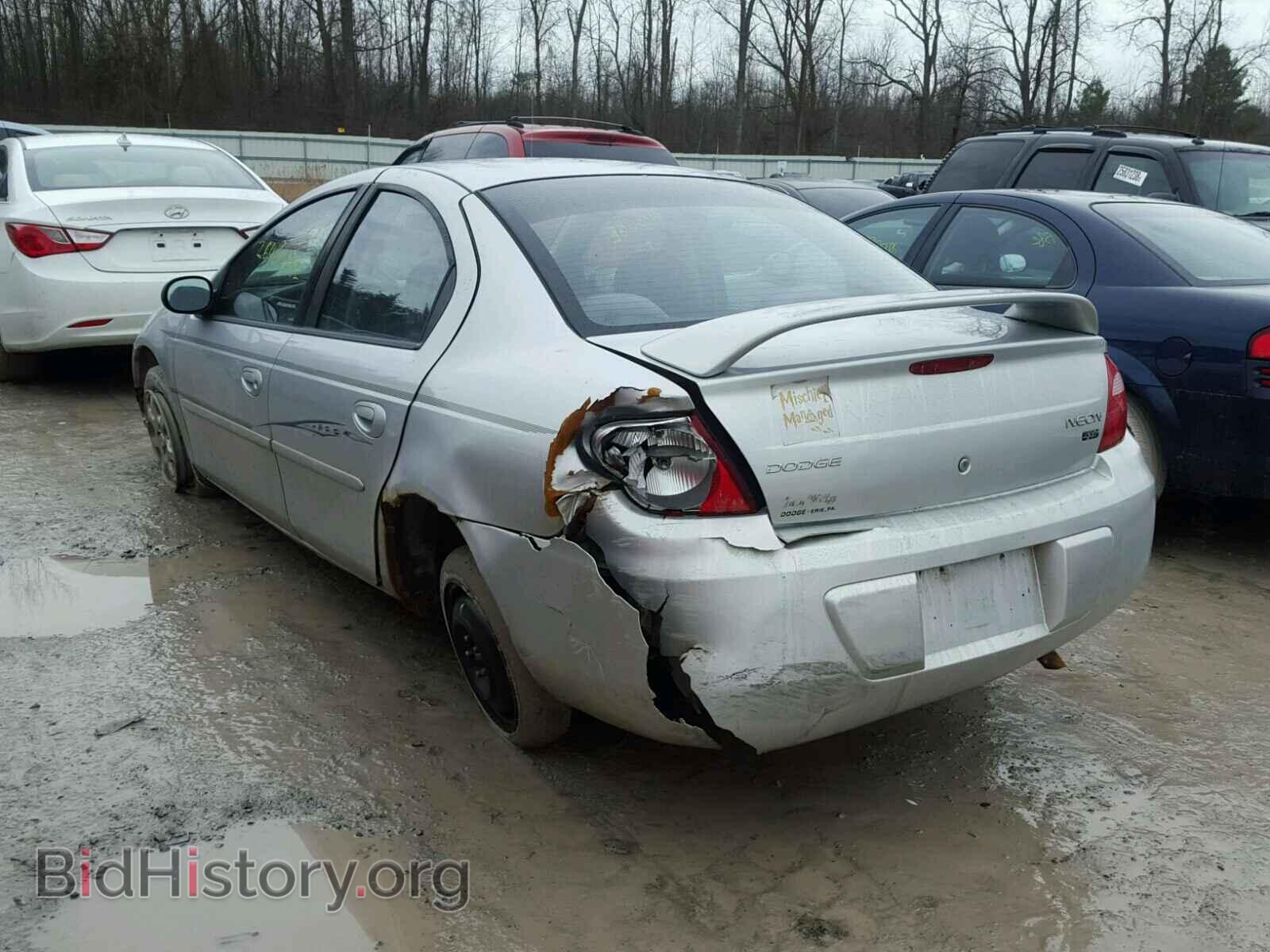2003 DODGE NEON - VIN: 1B3ES56C03D249539 - Фото 3