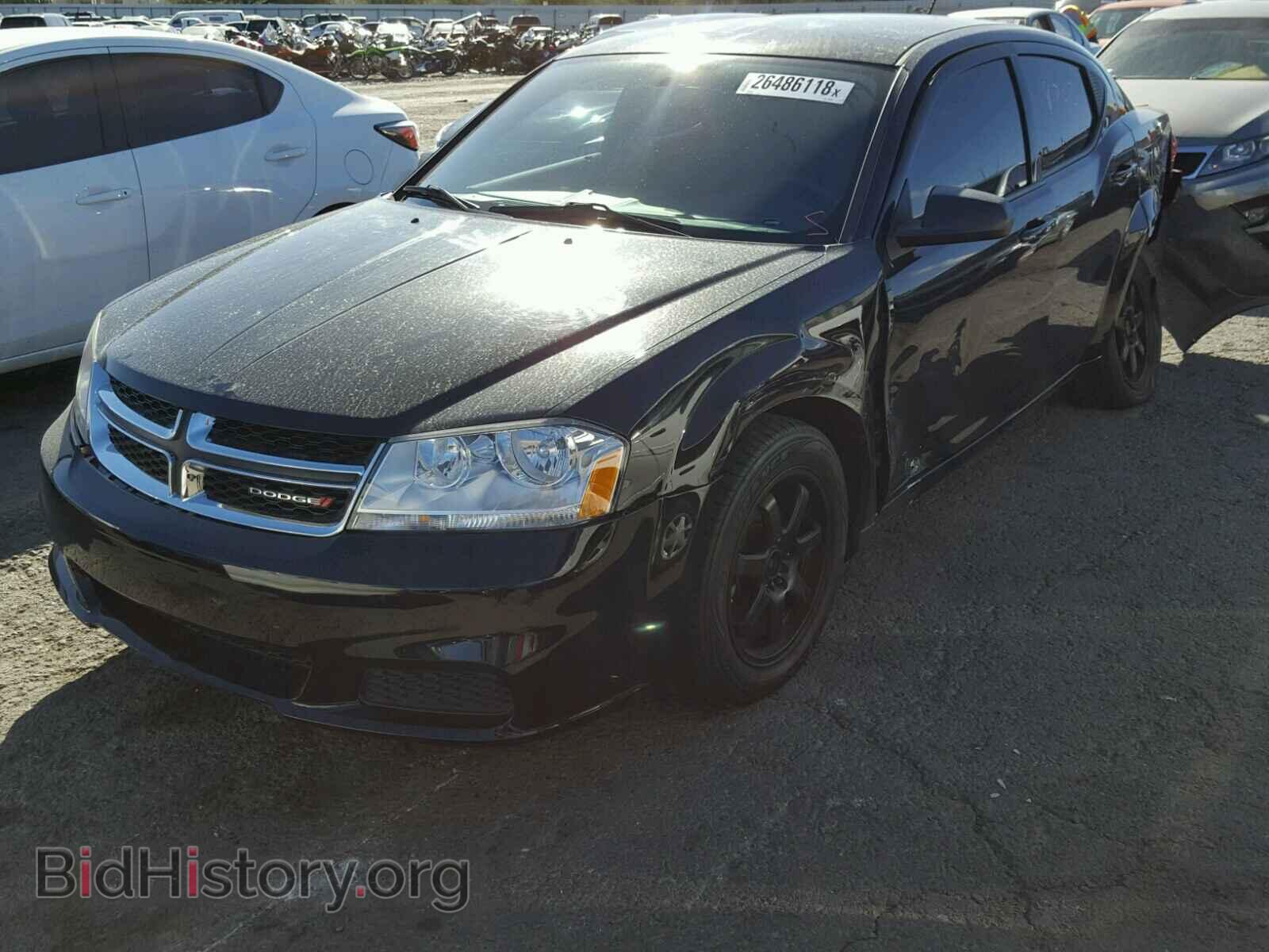2013 DODGE AVENGER - VIN: 1C3CDZAB7DN544420 - Фото 2