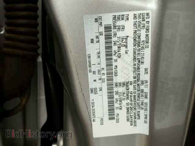 2012 FORD FOCUS - VIN: 1FAHP3F25CL241909 - Photo 10
