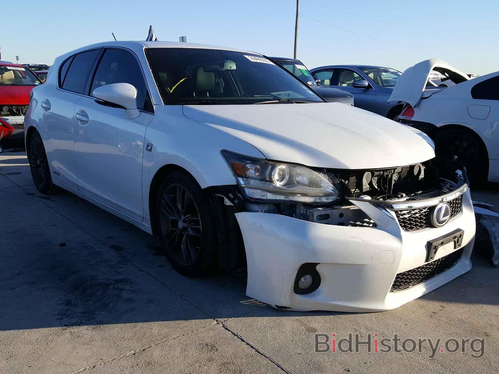 Photo JTHKD5BHXC2060405 - LEXUS CT 200 2012