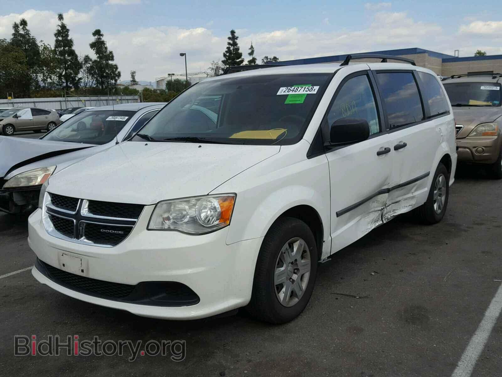 2012 DODGE CARAVAN - VIN: 2C4RDGBG9CR220522 - Фото 2