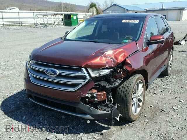 2015 FORD EDGE - VIN: 2FMPK4K84FBB14783 - Фото 2