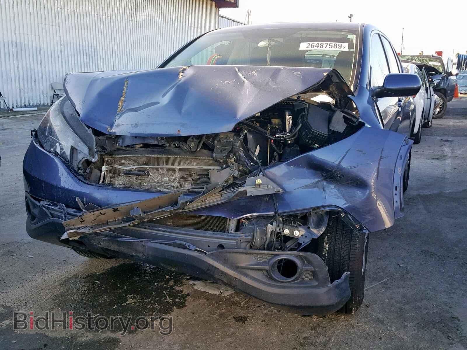 2012 HONDA CR-V EX - VIN: JHLRM3H58CC007796 - Фото 2