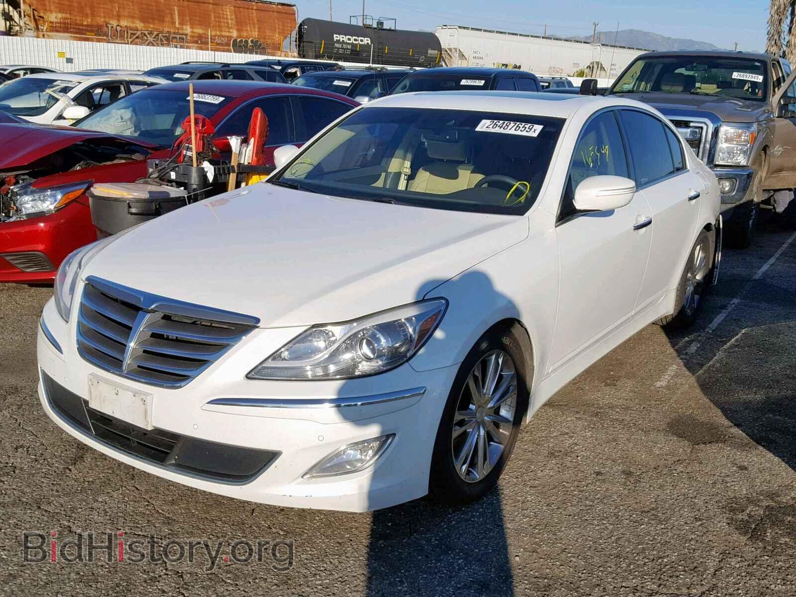 2012 HYUNDAI GENESIS - VIN: KMHGC4DD2CU194582 - Фото 2