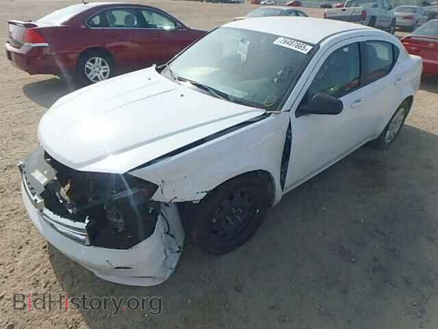 2013 DODGE AVENGER - VIN: 1C3CDZAB7DN752443 - Фото 2