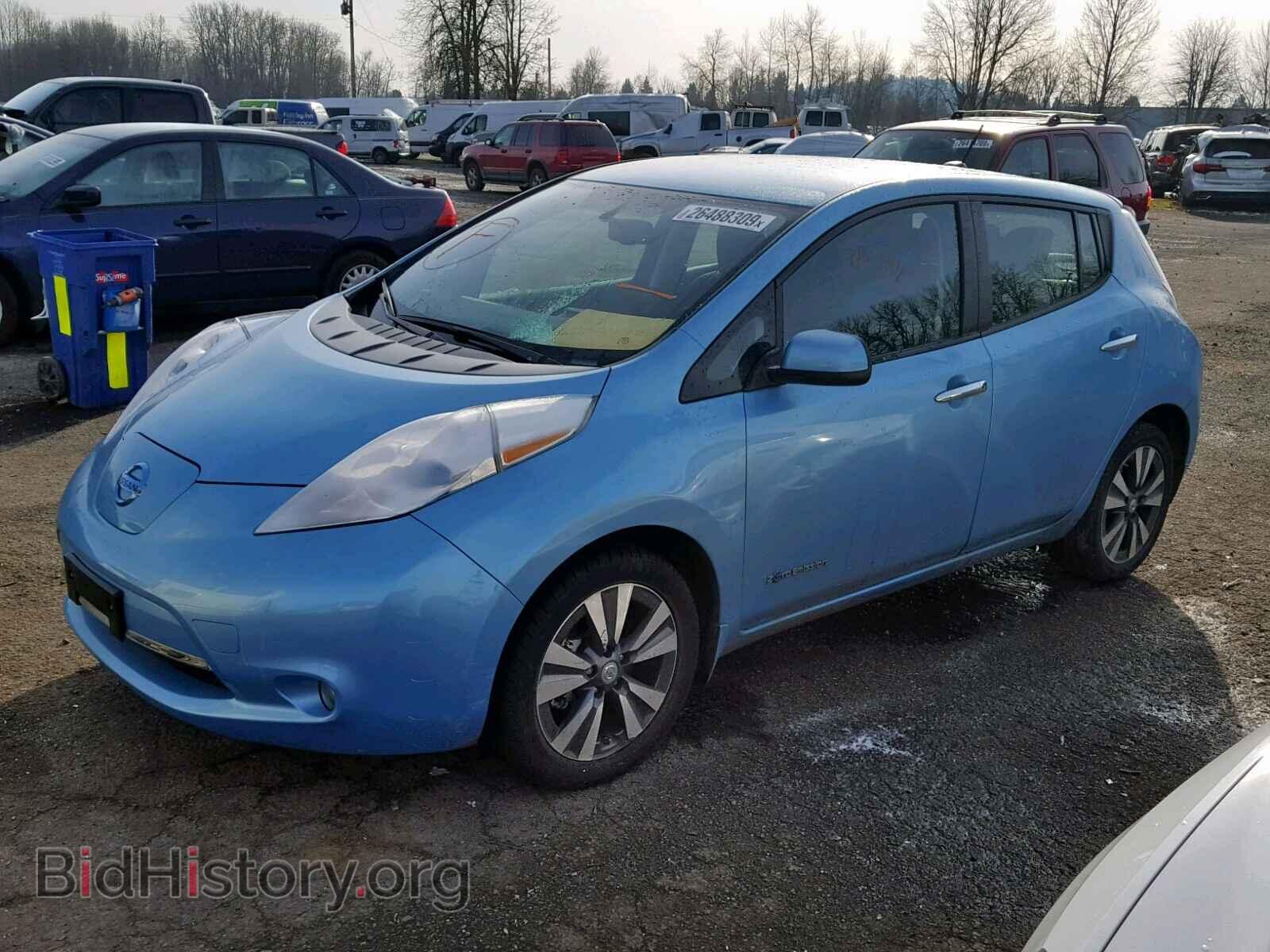 2015 NISSAN LEAF - VIN: 1N4AZ0CP1FC323912 - Фото 2
